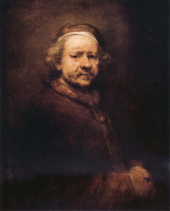 REMBRANDT Harmenszoon van Rijn Self-Portrait Sweden oil painting art